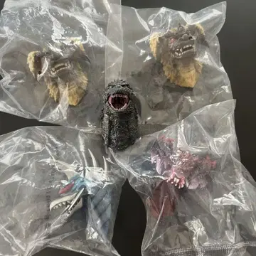 제일복권 고질라 몬스터 헤드 마그넷 5종 세트