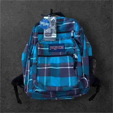 [초레어] 00s jansport 백 체크 데드스탁