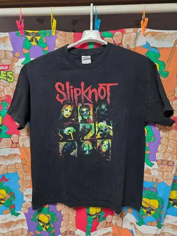 Slipknot 2001년 빈티지 T셔츠 슬립낫 Y2K