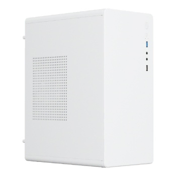 PC케이스 쿨링팬 1개 M-ATX 미니타워 화이트