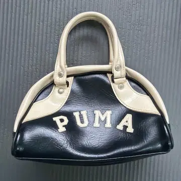 PUMA 핸드백 블랙 x 화이트