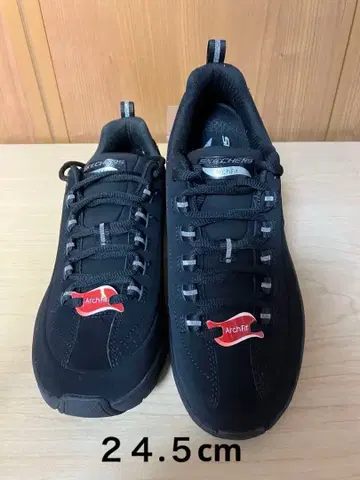 SKECHERS Arch Fit 스니커즈 블랙 24.5cm
