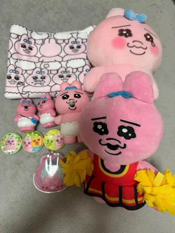 빤쮸토끼 봉제 인형 굿즈 묶음 판매