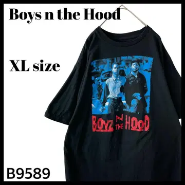 영화 BOYZ N THE HOOD 보이즈 앤 더 후드 티셔츠 XL 블랙
