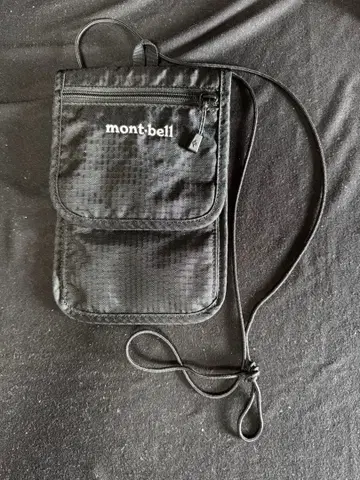 mont-bell 숄더백 블랙