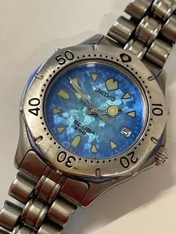 세이코 SCUBA 200m 다이버 워치