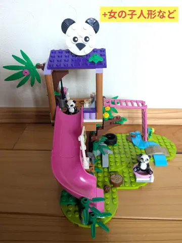 LEGO Friends 팬더 정글 하우스 + 여아 인형 등