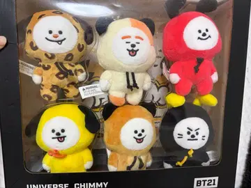 BT21 CHIMMY 봉제 인형 6종 세트