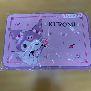 [ 새상품 ] 쿠로미 매트천사 산리오 현관 매트 플로어 매트 KUROMI