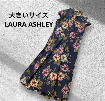빅 사이즈! LAURA ASHLEY/로라 애슐리 플라워 원피스 13