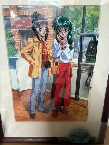 두근두근 메모리얼 애니메이션 셀화 프레임 포함