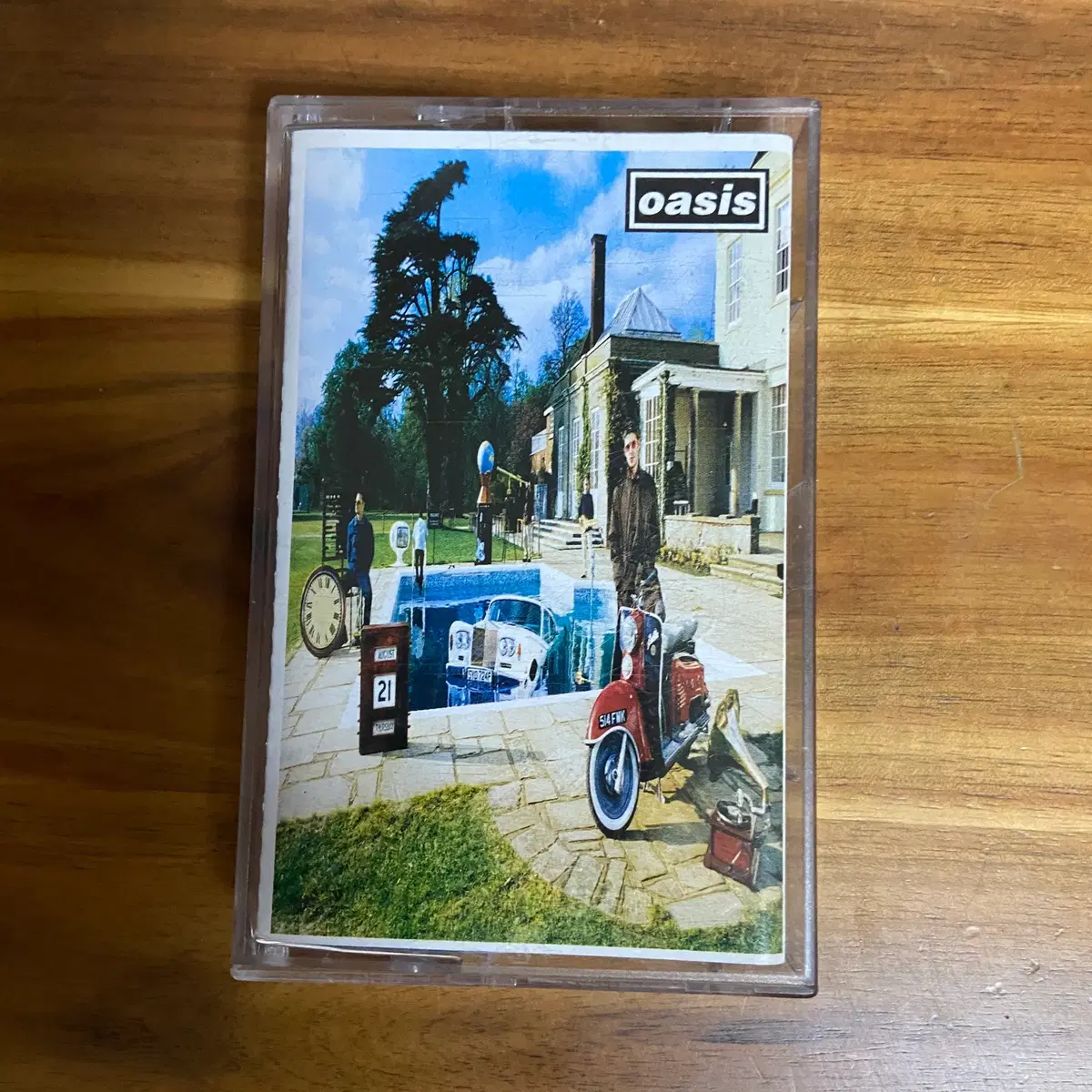 오아시스 Oasis - BE HERE NOW 국내 발매 카세트 테이프