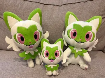 포켓몬 냐오하 봉제 인형 3종 세트