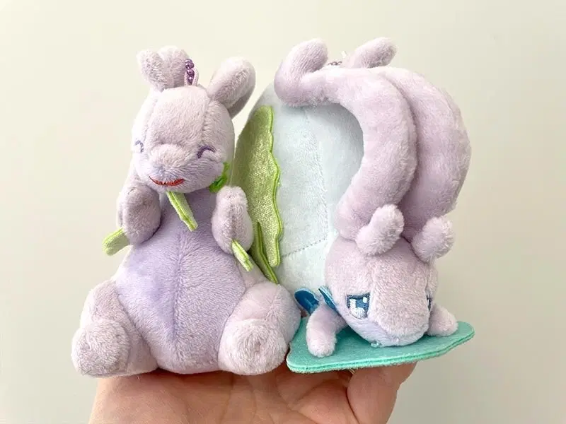 포켓몬 너랑 나랑 닮은꼴 자석 마스코트 인형 (미끄래곤&히스이 미끄래곤)