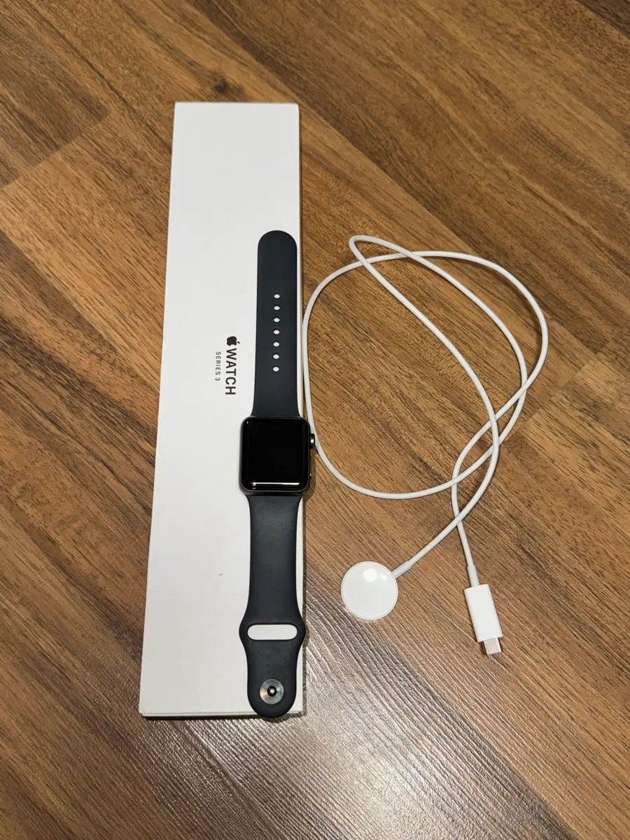 Apple Watch Series 3 블랙 38mm