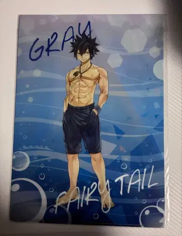 페어리 테일 FAIRYTAIL 카페 바다의 집 클리어 파일 그레이