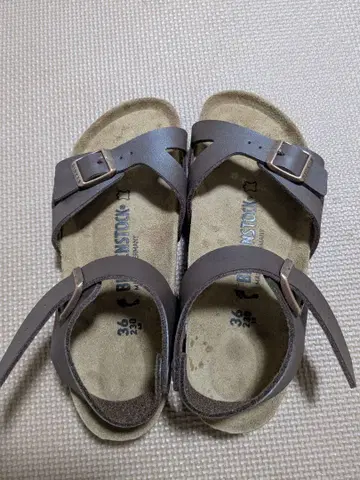 BIRKENSTOCK 샌들 브라운 36 230