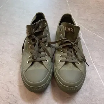 Converse All Star 로우컷 올리브 29cm