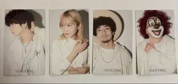 세카오와 habit CD 초회 한정판 트레이딩 카드 혜택 4장 세트