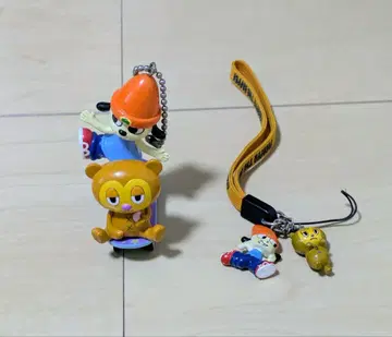 파라파라 래퍼 키링 2종 세트
