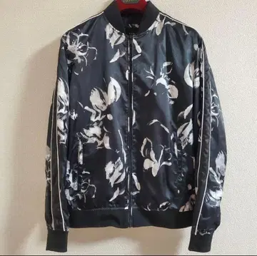 ZARA 보태니컬 무늬 봄버 자켓