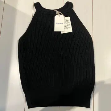 Steven Alan 슬리브리스 니트 블랙
