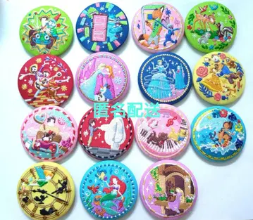 Disney Characters 자수 캔뱃지 2 컴플리트 15개