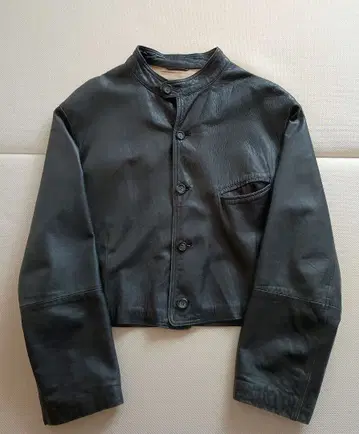 Emporio Armani Short Leather Jacket 54