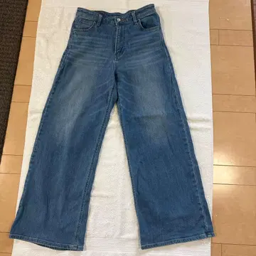 Lee 와이드 데님 팬츠