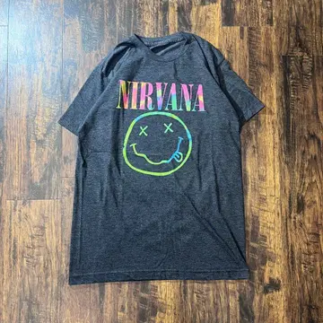 NIRVANA 닐바나 티셔츠 구제 의류 밴드티 아메카지 M