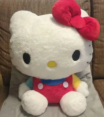 헬로키티 레트로 컬러 인형 GJ 봉제 인형