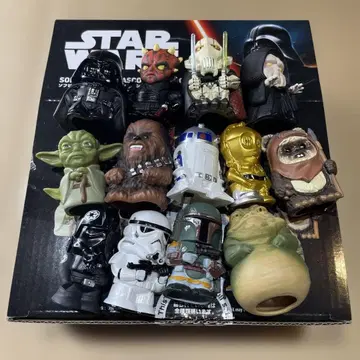 STAR WARS 소프트 비닐 퍼펫 마스코트 전 13종 세트 스타워즈