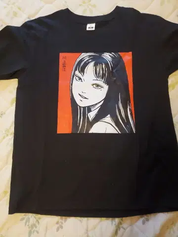 초레어 빨간색 토미에 T셔츠 블랙 XL