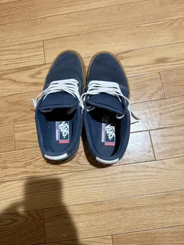 2켤레 VANS 스케이트 스니커즈 네이비 검솔