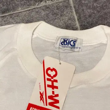 일본제 새상품 택 포함 데드스탁 타이거 시대 asics 빈티지 T