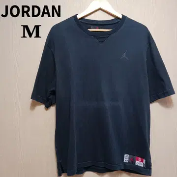조던 T셔츠 M 블랙 23 백 프린트