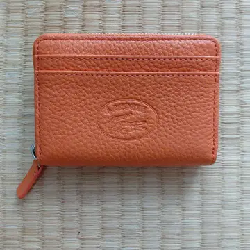 LACOSTE 코인 케이스 동전 지갑 오렌지