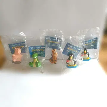 Disney Pixar 캐릭터 파티 빈티지 캡슐 토이 5세트
