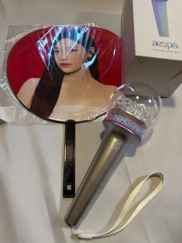 aespa OFFICIAL FANLIGHT 응원봉 본체 부채