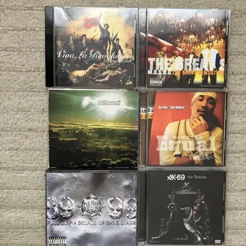 J-POP CD 6장 세트 Dragon Ash AK-69 외
