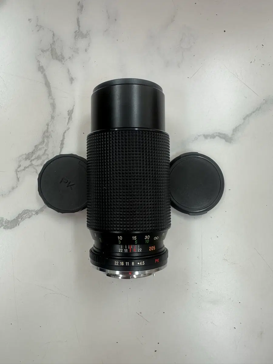 [PK마운트] 매스논80-205mm f4.5 수동 망원 줌렌즈 판매합니다