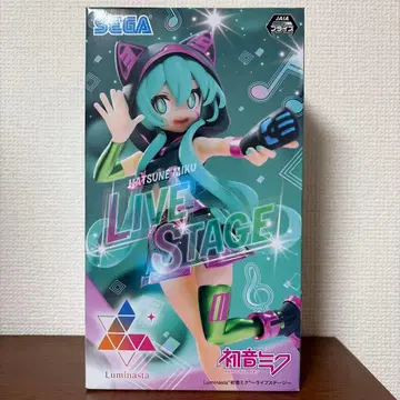 SEGA 하츠네 미쿠 Luminasta 라이브 스테이지 피규어