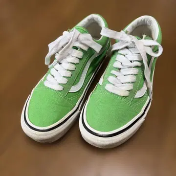 Vans 그린 컬러 스니커즈