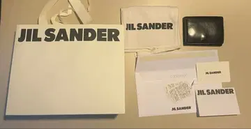 JIL SANDER 3단 폴더형 지갑 블랙