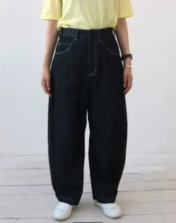 YARRA NEU 커브 데님 팬츠 NU-5615-419