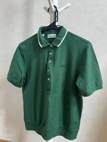 LACOSTE 재팬 피케 셔츠 그린 골프
