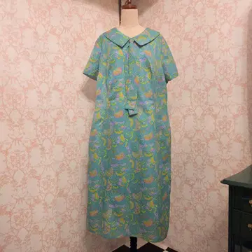 유럽 빈티지 구제 의류 레트로 60s 70s 원피스