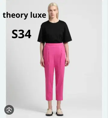 Theory luxe Crisp Linen Maddy 린넨 팬츠 S34