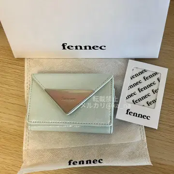 FENNEC 3단 폴더형 지갑 민트 그린
