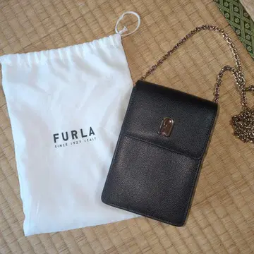 FURLA 숄더백 스마트폰 케이스 블랙